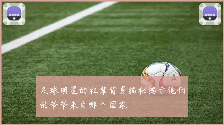 足球明星的祖辈背景揭秘揭示他们的爷爷来自哪个国家